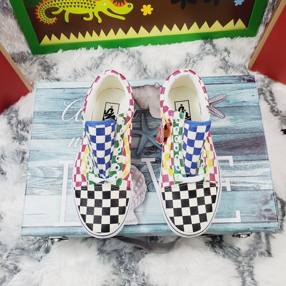 Vans Old Skool Glitter Check - Picture 12 of 15